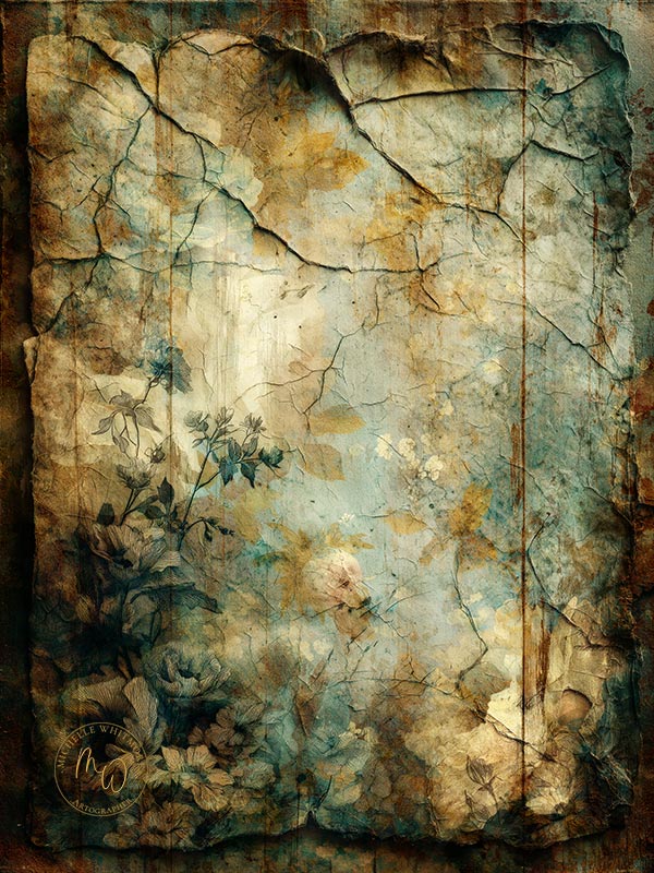 Floral Background - part of an unfinished piece - February 2026