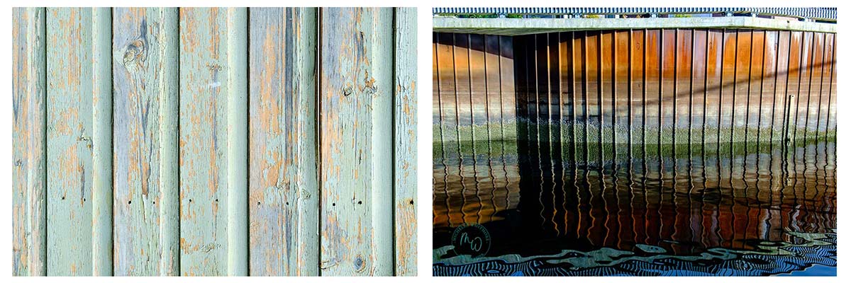 The original shed and pier images.